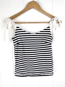 J. Crew Bow Tie Shoulder Striped Top XXS - Bild 1 von 12