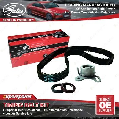 Gates Camshaft PowerGrip Timing Belt Kit for Proton Jumbuck 4G15 Persona C9 1.5L - image 1 of 2