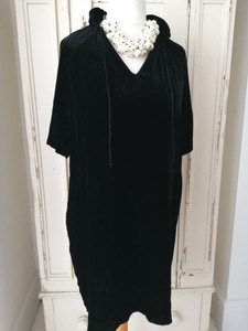 whistles purple velvet dress