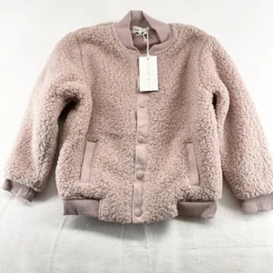 NWT Jamie Kay THEO recycled polyester JACKET PEONY pink soft 5Y - Picture 1 of 5