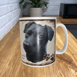 Patterdale Terrier Dog 11oz Coffee Mug My Dog's Rules Theme 945DRMUG - Picture 1 of 2