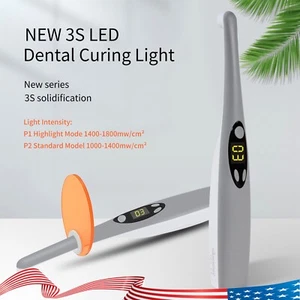 Dental Dentist LED Curing Light Cure Lamp Wireless Resin Woodpecker Style - Picture 1 of 14