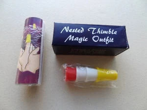Magician's NESTED THIMBLE MAGIC OUTFIT From Funtime Magic . - Picture 1 of 4