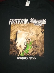 Anatomía - Criptic Brood - Camisa - Infectious Decay - European Tour 2018 - Algodón XL - Imagen 1 de 11