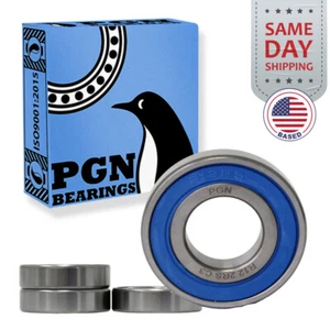 (4) R12-2RS Premium Rubber Seal Ball Bearing C3, 3/4"x1-5/8"x7/16", R12rs - Picture 1 of 11
