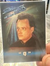 STAR TREK "NEXT GENERATION" 1993 Playmates Card "Q"  SkyBox