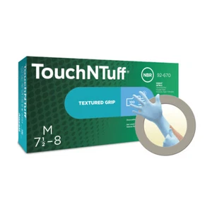 Einweghandschuhe Einmalhandschuhe 92-670 TouchN Tuff von Ansell Box a 100 Stück - Bild 1 von 3