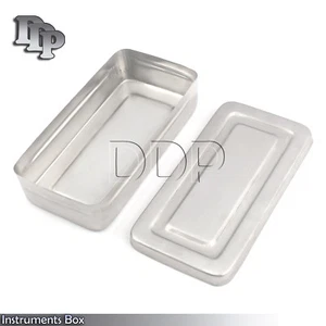20x10x4,25 cm Chirurgische Instrumentenbox Edelstahl Hochwertig - Bild 1 von 3
