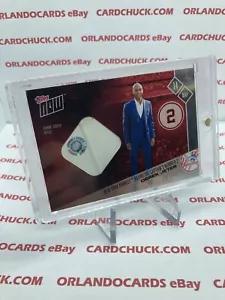 2017 Topps NOW Derek Jeter Yankees Retire Number 2 Base Relic Card 147D 10/10 - Picture 1 of 2