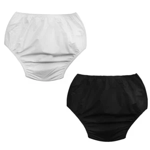 Men's Waterproof Incontinence Pants Underwear PVC Material Size S-3XL - Picture 1 of 5