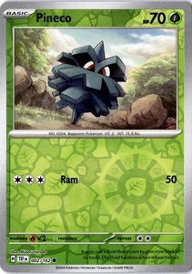 Pineco - 002/162 - Reverse Holo Common - SV5: Temporal Forces - Picture 1 of 2