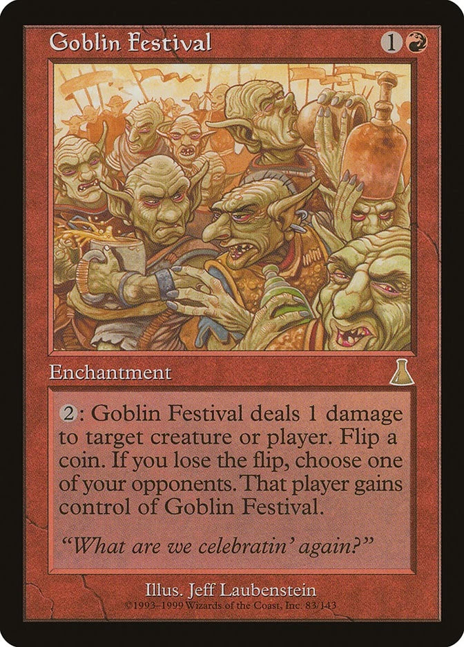 Goblin Festival (083) Urza's Destiny UDS MTG Magic - Image 1 of 1