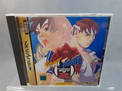 SEGA SATURN Street Fighter ZERO 2 Japanese Version Boxed - Image 1 of 3