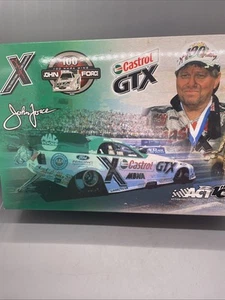 Action John Force Castrol GTX / 100th Win 2002 Mustang Funny Car 1:24 Scale NEW! - Picture 1 of 10