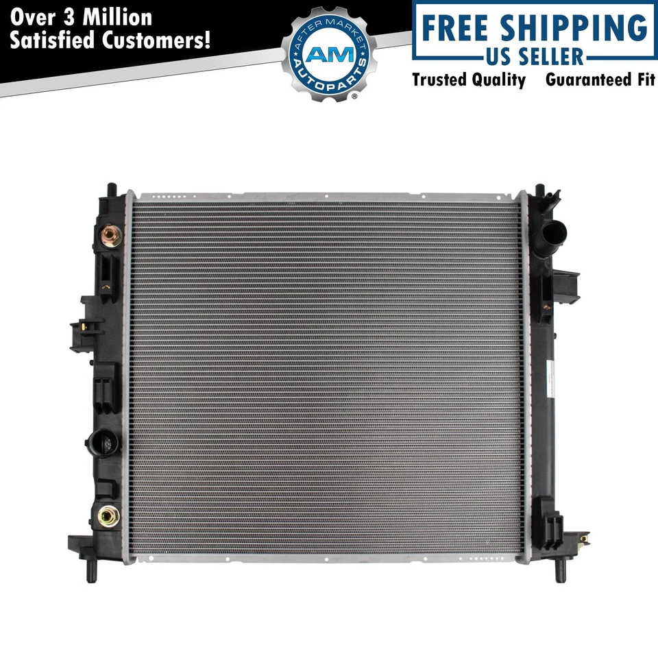 Conjunto de radiador para 16-19 Cadillac ATS CTS 16-22 Chevrolet Camaro CU13589 Foto 1 de 4