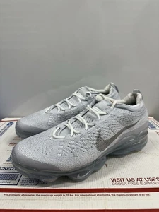 Nike Air Vapormax 2023 FK Flyknit ‘Pure Platinum White’ DV1678 002 Size 8.5 - Picture 1 of 8