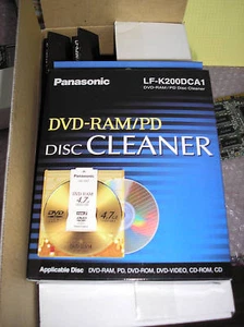 5 x nettoyeurs de disques Panasonic LF-K200DCA1 DVD-RAM/PD - NEUF ! - Photo 1/2