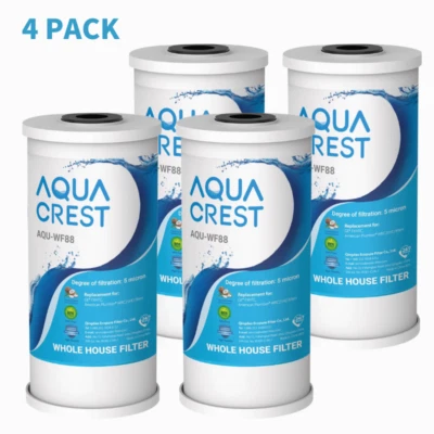 AQUA CREST FXHTC Whole House Water Filter Replacement for GE® FXHTC, GXWH40L(4) - Image 1 of 4