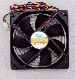 New AVC 120MM chassis fan DA12025B12L 0.30A with finger guard, 1pc - Picture 1 of 3
