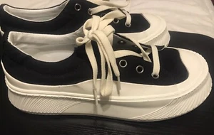 Zapatillas FIVE CONTINENT STORY Blanco y Negro EE. UU. Talla 8.5 - Imagen 1 de 7