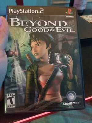 Beyond Good & Evil (Sony PlayStation 2, 2003) CIB/MINT/Reg Card/Black Label - Image 1 of 4