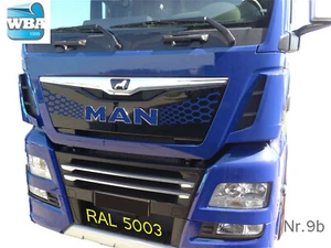 W.B.A. Juego de pegatinas adecuadas para Man Emblem TGXEuro6ab año 2013-19 RAL5003 9b - Imagen 1 de 5