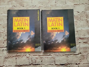 Matin Latin. Karen Craig Book 1 Student and Teacher Editions 1999 - Picture 1 of 7