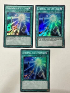 1x SPADA SACRA DELLE SETTE STELLE • Super R • MP14 IT042 • 1Ed, 2x LTGY-IT066 - Imagen 1 de 2