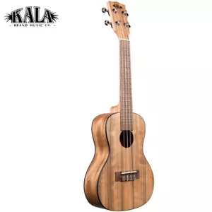Kala KA-PWC Pacific Walnut Series Concert Ukulele Light Brown w/ Aquila Strings - Picture 1 of 4