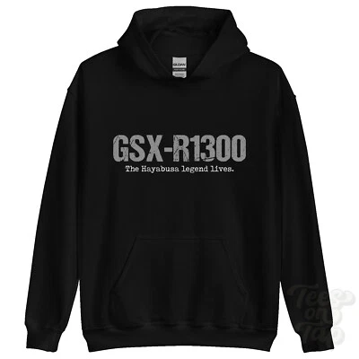 GSX-R1300: The Hayabusa Legend Lives sudadera con capucha motociclista Foto 1 de 2