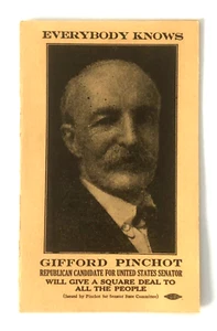 VINTAGE RARE HTF 1926 GIFFORD PINCHOT PROMOTIONAL BOOKLET FOR SENATOR PA VS VARE - Picture 1 of 7