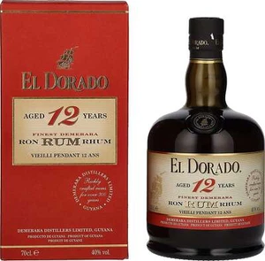 El Dorado Rum 12 Jahre 0,7l, alc. 40 Vol.-%, Rum Guyana - Bild 1 von 1