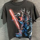 FifthSun Star Wars Shirt Boys XL All Over Graphic Storm Trooper LucasFilm Black