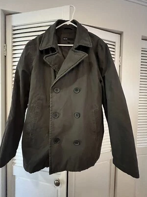 Abrigo de guisante de colección C&A para hombre chaqueta militar mediana M Foto 1 de 4