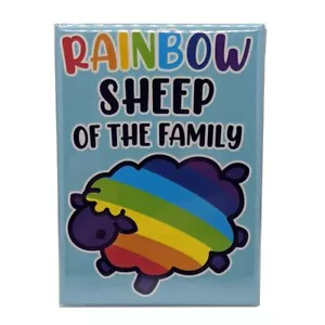 Imán Rainbow Sheep of the Family - Imagen 1 de 1