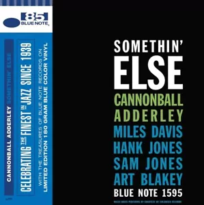 Cannonball Adderley SOMETHIN' ELSE (602458592139) New Blue Colored Vinyl LP - Picture 1 of 1