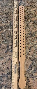 40 hole Warping Paddle For Weaving Board Mill Multi Thread Fiber Custom Wood - Picture 1 of 1