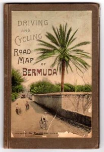 Driving and Cycling Road Map of the Bermuda Islands. Circa 1900 - Picture 1 of 4