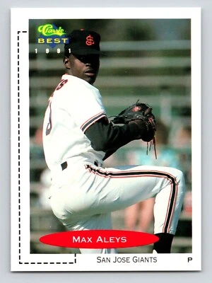 1991 Classic Best Minor League - Maximo Aleys #87 (RC) - Image 1 of 2