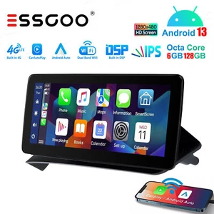 6+128G Android 13 Screen Apple CarPlay GPS 10.25" For Mercedes Benz C class W204 - Picture 1 of 18