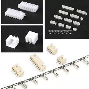 XH2.54mm Pin Header Cable Plug PCB Terminals Straight / Angle Connector 2-12 Pin - Picture 1 of 14