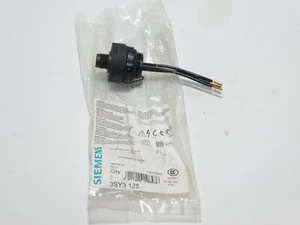SIEMENS Steckverbinder M12, 4-pol, 3SY3125 - Bild 1 von 1