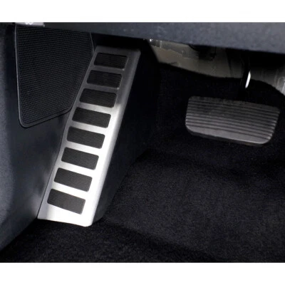 IAG I-Line Dead Pedal Cover in Silver for Ford Bronco 2021+ 2/4 Door - Image 1 of 4