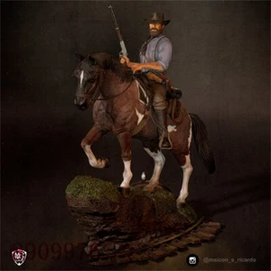RDR2 Arthur Morgan 3D Printing Figure Unpainted Model Sculpture GK Blank Kit New - Picture 1 of 5