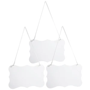 3 Stück transparente DIY leere Acryl-Hängeschilder, Wochenplaner-Tafel, - Bild 1 von 12