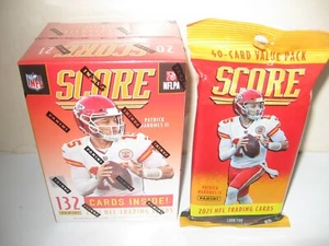 2021 Panini Score NFL Blaster & FAT PK LAVA PARALLEL Trevor Lawrence -1st CARD!! - Bild 1 von 1