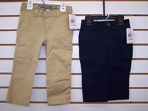 Infant/Niños Nautica $30/$32 Vestido Azul Marino/Pantalones Casuales Tallas 18Mth., 24Mth. & 5 - Imagen 1 de 4