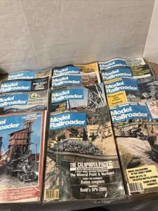 Model Railroader Magazine (1 Full Year 1981 -12 Issues) Vintage - Picture 1 of 19
