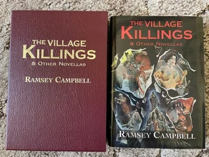 THE VILLAGE KILLINGS & OTHER NOVELLAS Ramsey Campbell 100 copy SIGNED/NUMBERED - Picture 1 of 10