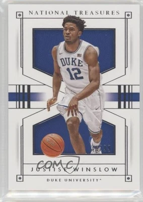 Panini National Treasures Collegiate 2016/99 Justise Winslow #28 Foto 1 de 2